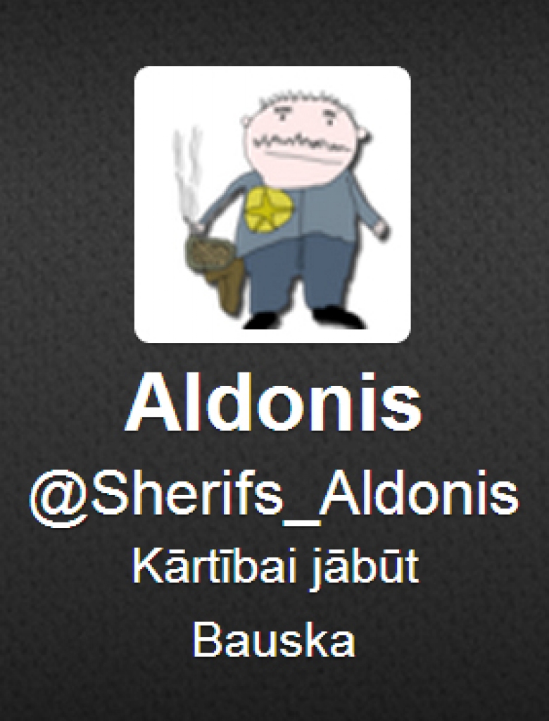 @Sherifs_Aldonis twitterī.