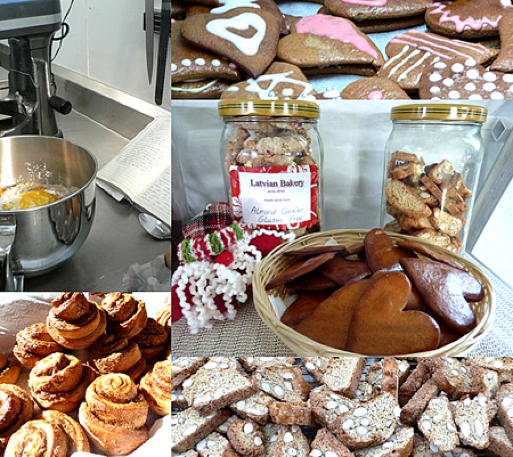 «Latvian Bakery» Ingas un Jolantas ceptie gardumi.