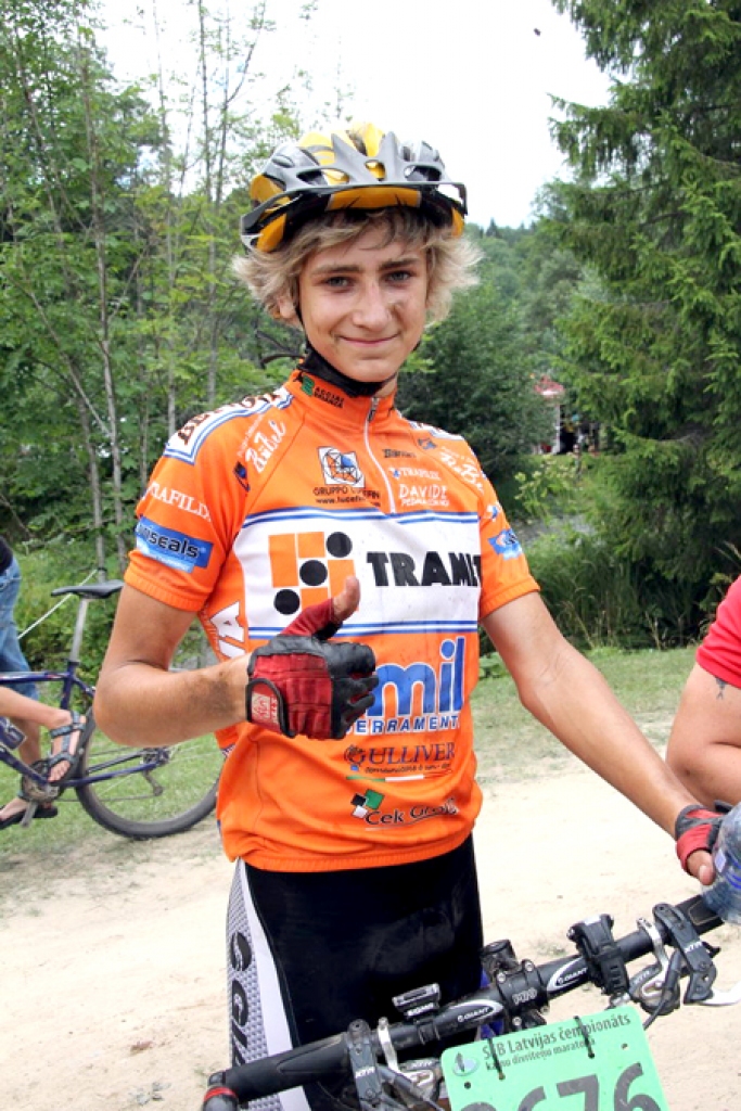 Toms Lauks ir priecīgs arī par grūtām sacensībām.