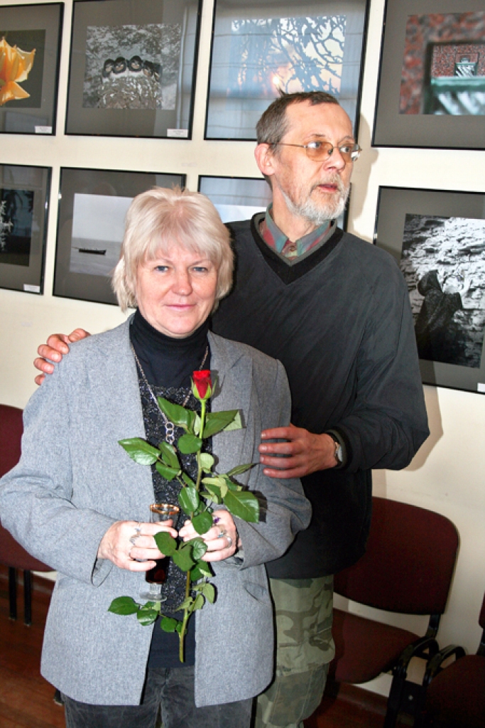 Jadviga un Guntis Šlosbergi.