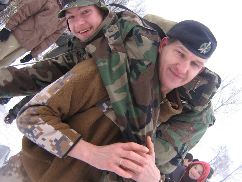 Bauskas 508. jaunsargu vienības komandieris Zigurds Kalējs.