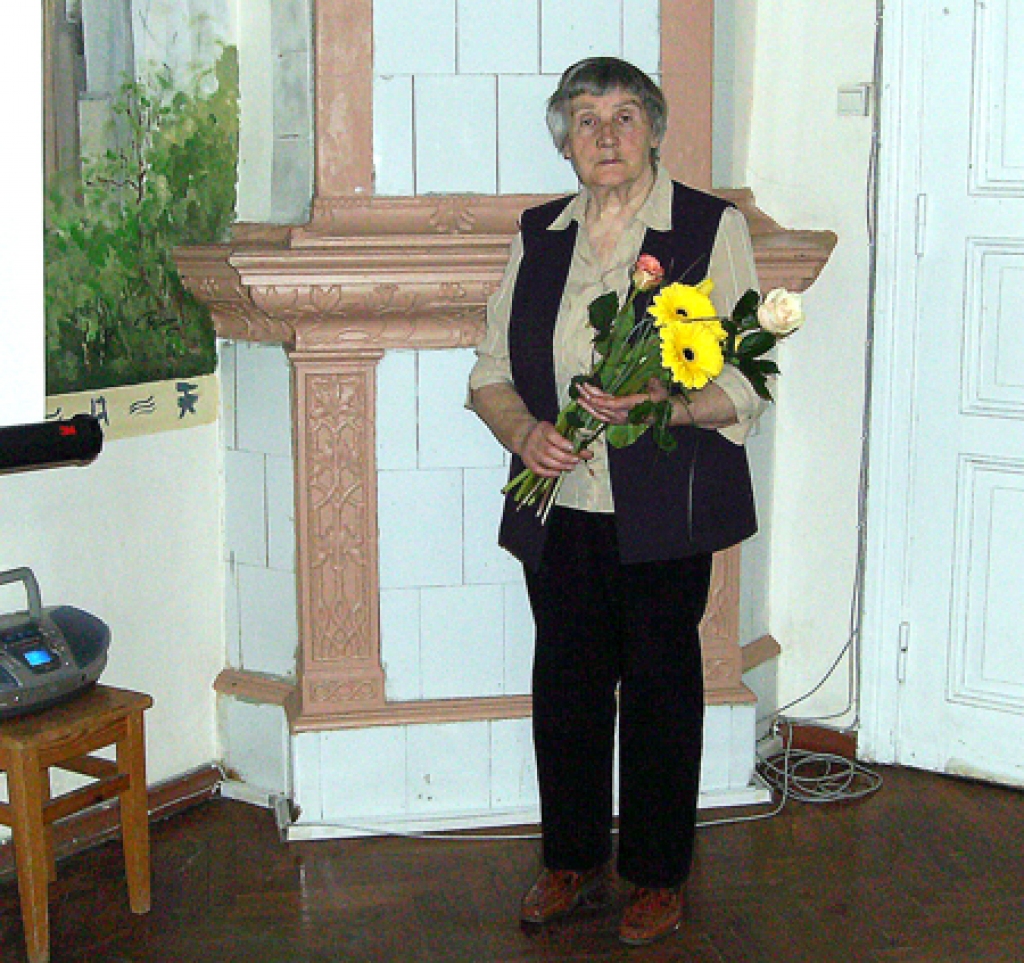 Daina Ziemele diska «Sibīrijas stāsti II. Dainas Ziemeles marta pieturas»  atvēršanas svētkos. 