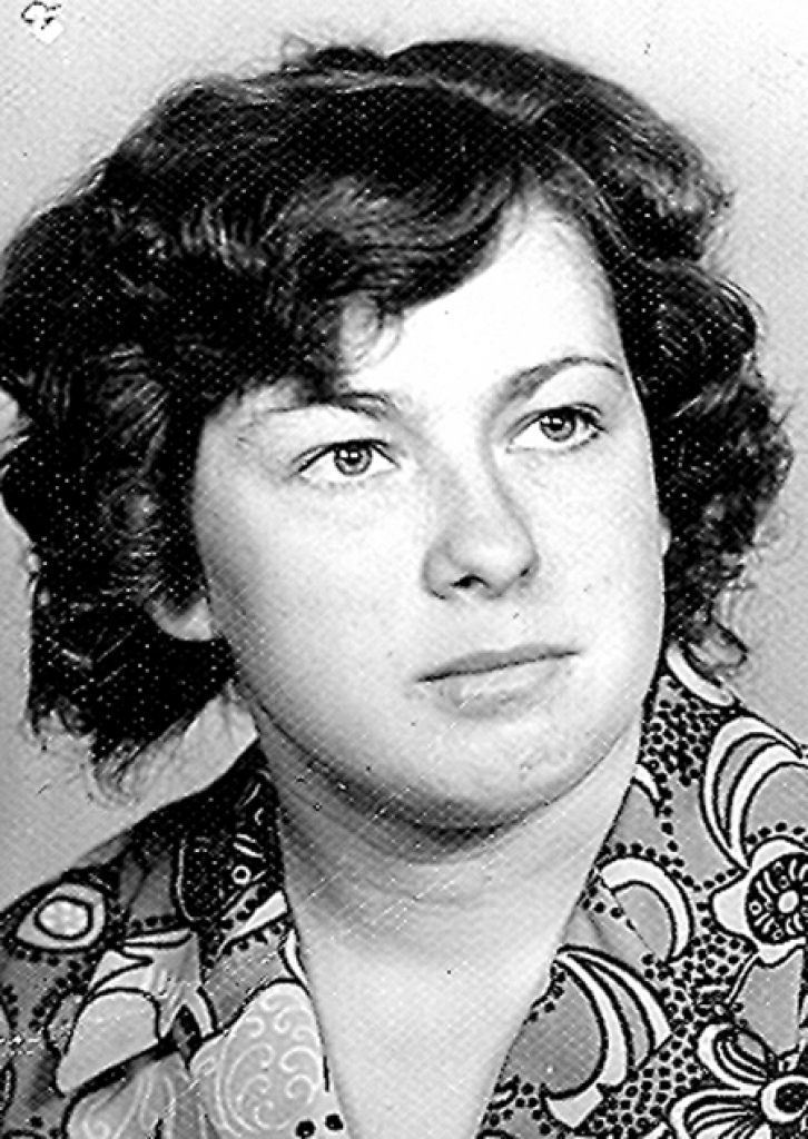 Jubilāre aptuveni 25 gadu vecumā. 