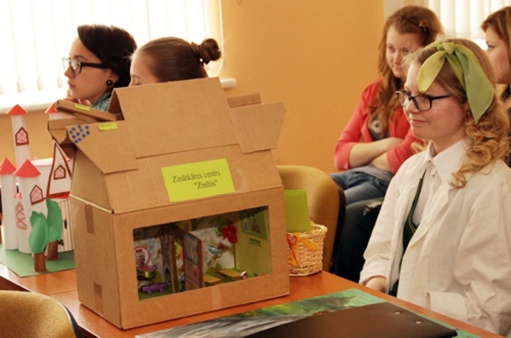 Kristiāna Paula Lībiete godalgoto skaitā iekļuva ar biznesa ideju par zinātkāres centru «Zinītis». 
Autors: Uldis Varnevičs