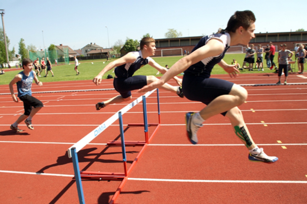 Iecavas sprinteri bija pārāki par konkurentiem. 