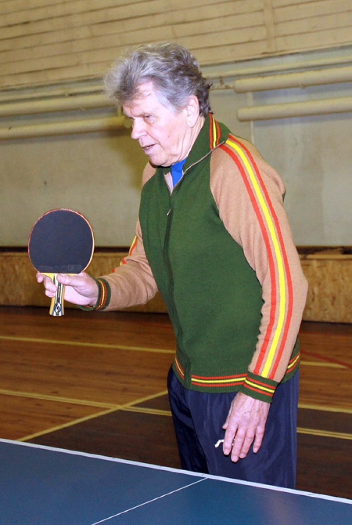 Aivars Kamols izcīnīja zelta medaļu galda tenisā. 