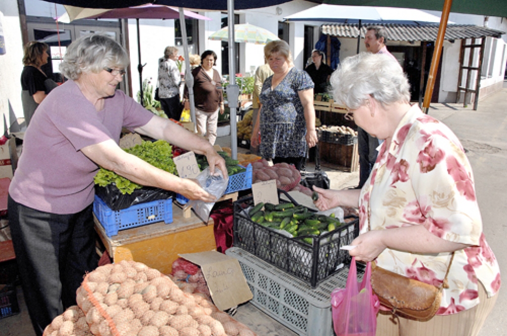 Arī tirgū, ne tikai veikalos, ir iespējams iegādāties pašmāju audzētos gurķus, kuru cenas ir ļoti dažādas.
