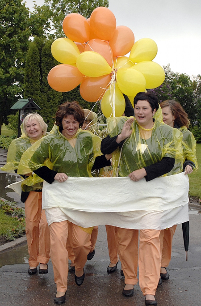 2012. gada Rundāles novada svētku gājienā.