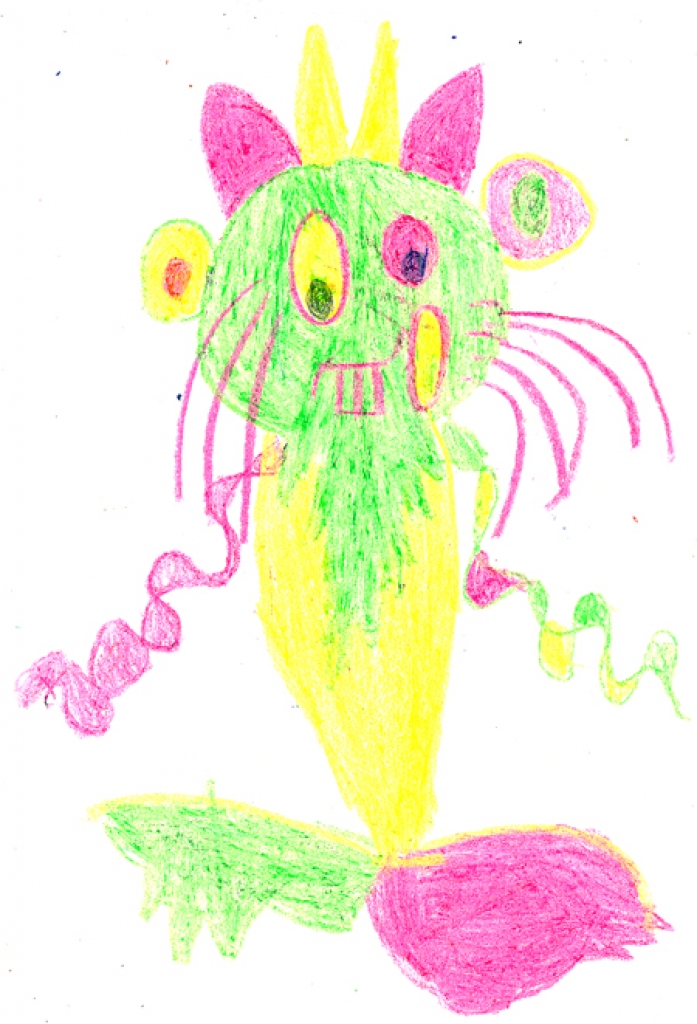 Annijas Paulovičas zīmējums.