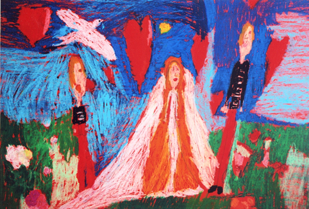 UNA SAUKUMA konkursā saņēmusi atzinību par latviešu kāzu attēlojumu. 