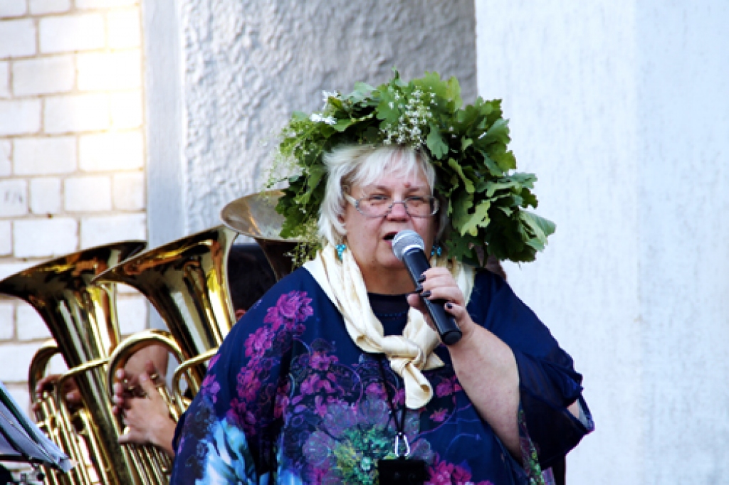 Aija Skosa, pasākuma organizatore. 