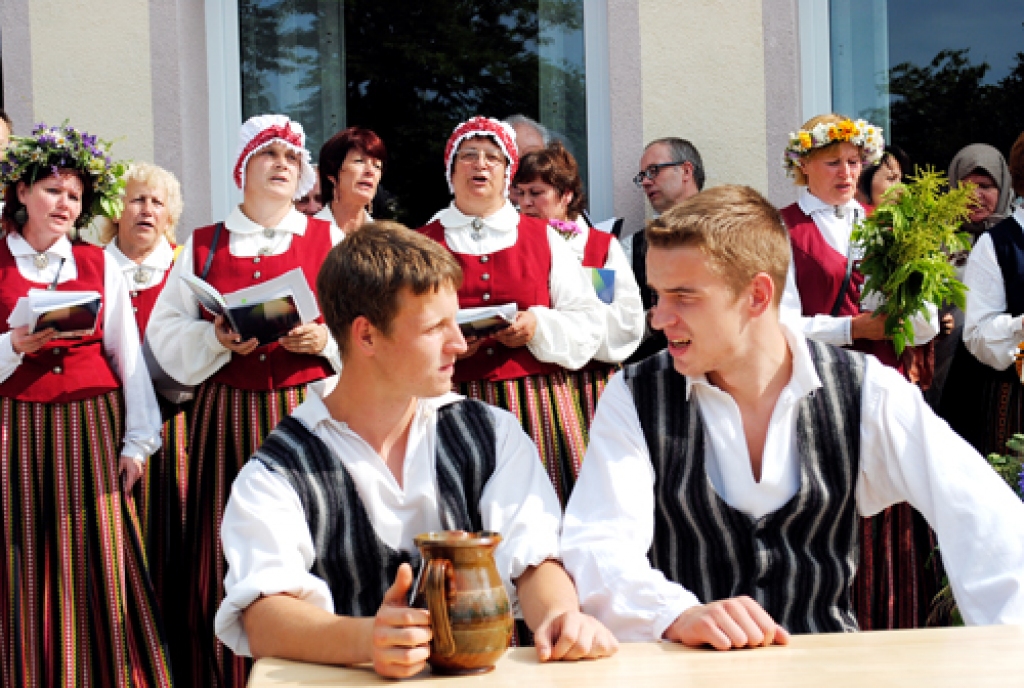 Īslīcē sākās Bauskas novada svētki.