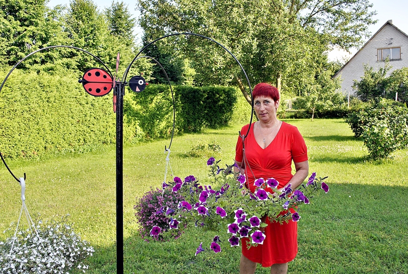 Mārītei Iskrovai katra nodarbe, vai nu tas ir apmaksāts darbs, vai arī hobijs, nes prieku.
Autors: MĀRIS KRŪMIŅŠ