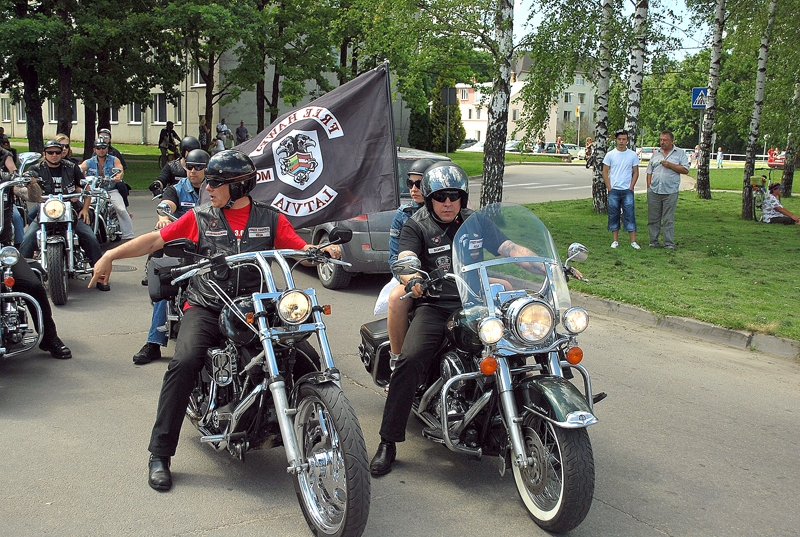 Rokeru saieti Bauskā no viesiem allaž izpelnās labas atsauksmes. 
Autors: no «Bauskas Dzīves» arhīva