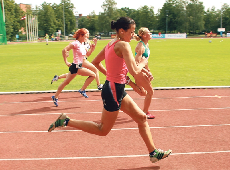 Ieva Siugale, kura pieteikta 30+ vecuma grupā, pirmo reizi startēs sporta veterānu sacīkstēs.
Autors: Foto no «Bauskas Dzīves» arhīva.