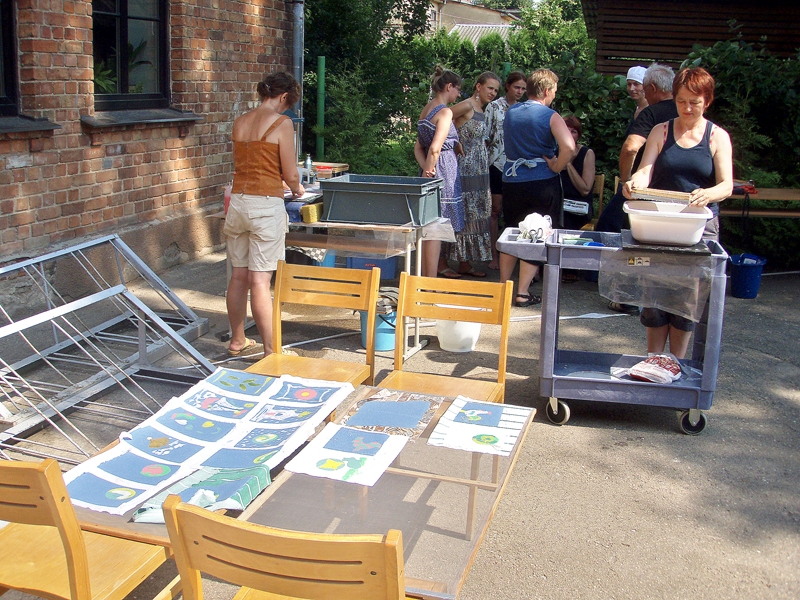 Mākslas plenērs «Bauskas vasara» pagājušajā gadā.
Autors: no «Bauskas Dzīves» arhīva