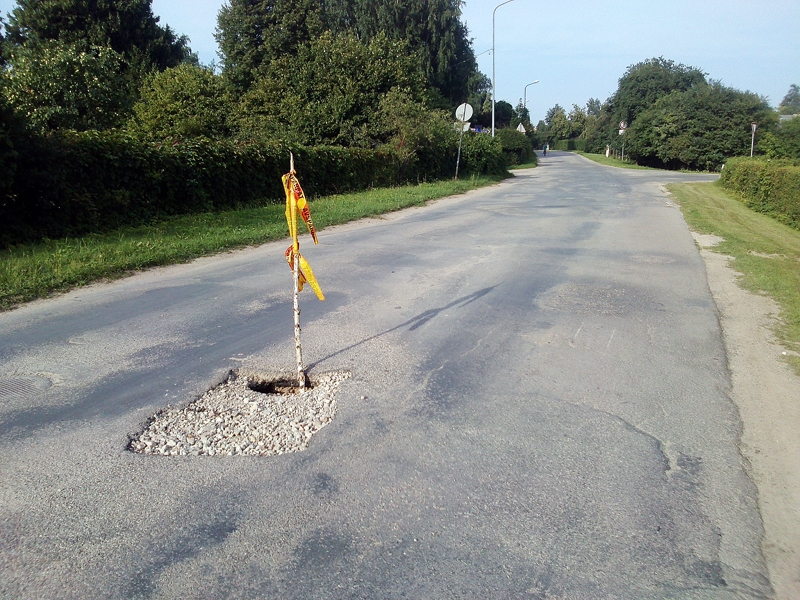 Bedre Skolas ielā Iecavā šonedēļ tika salabota.
Autors: no personiskā arhīva