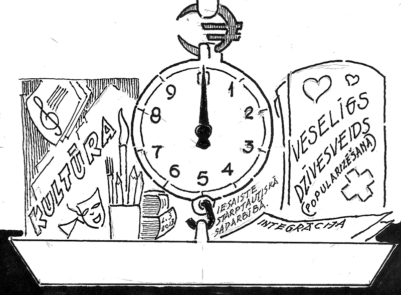 Laimoņa Šulca zīmējums.