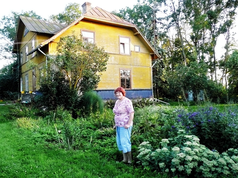 Irma Bušmane un viņas izlolotais sapnis – Dumpju mājas.
Autors: Foto – Lauma Ieveniece