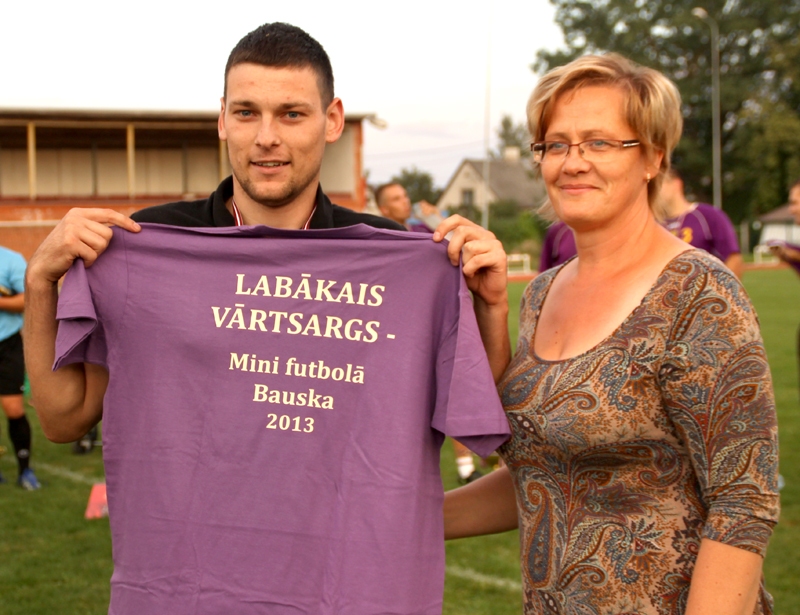 Dāvi Beimo turnīrā atzina par labāko vārtsargu. 
Autors: Foto – Uldis Varnevičs