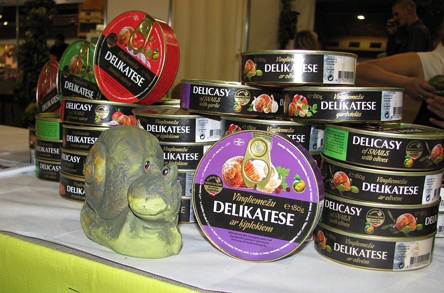 Codes pagastā gatavotās vīngliemežu delikateses ir aizceļojušas uz Japānu. 
 
