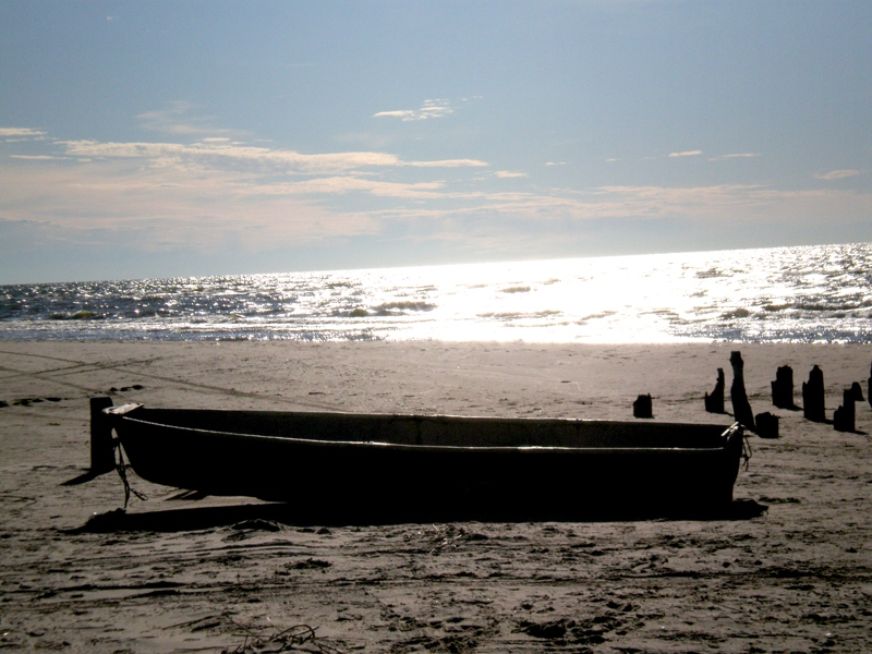 Jūra – šī plakne traucas uz horizontu un ietriecas tajā, dalot pasauli tieši uz pusēm. Viss, kas šajā pusē, paliek lejā, viss, kas taipus, – augšā. Un reizēm, sniedzoties pēc tā, kas tanī pusē, mans augums izstiepjas virs šīs bezgalības, līdz galva un rokas nozūd aiz horizonta. Bet citreiz savā niecībā līdzinos izmirkušai apelsīna mizai vai tukšai rieksta čaulai, ko slinks vilnītis sitina pret krasta smiltīm... (Sandra Cīrule)
Autors: no «Bauskas Dzīves» arhīva