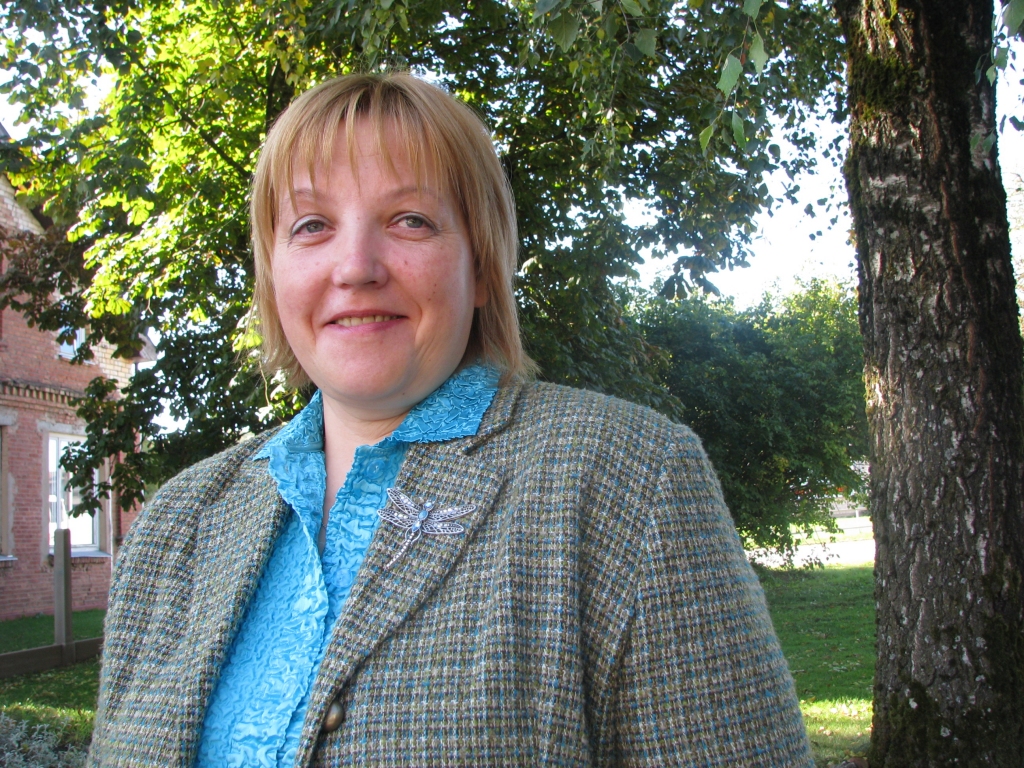 Pilsrundāles bibliotēkas vadītāja Aelita Ramane. 
Autors: No «Bauskas Dzīves» arhīva.