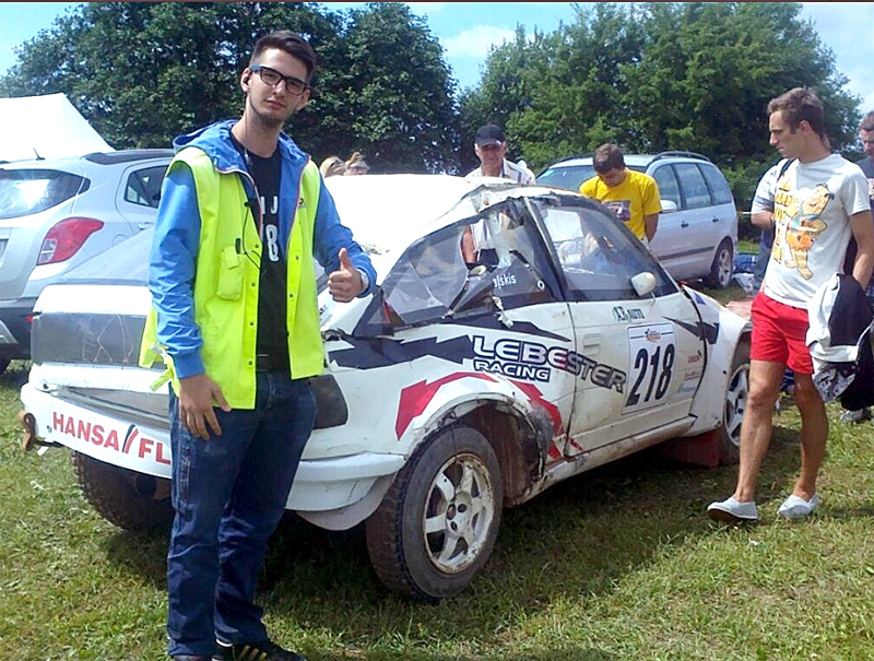 Justs Bergmanis jau aptuveni divus gadus gādā par drošību autosacīkšu trasē.
Autors: no personiskā arhīva