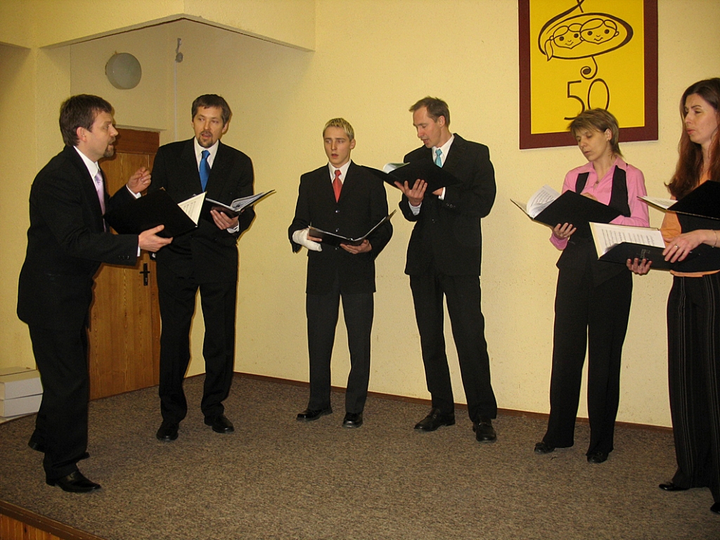 Jauktais ansamblis «Svētdiena».
Autors: no «Bauskas Dzīves» arhīva