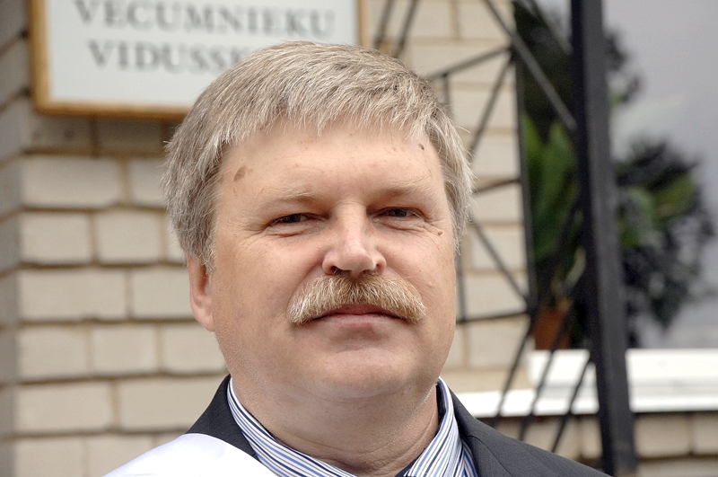 Aivars Ķiņķevskis ceturtdien saņems balvu pedagogu radošā darba konkursā.
Autors: No arhīva.