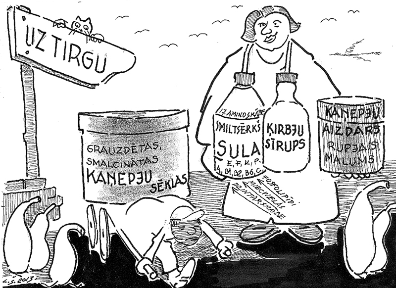 Laimoņa Šulca zīmējums.