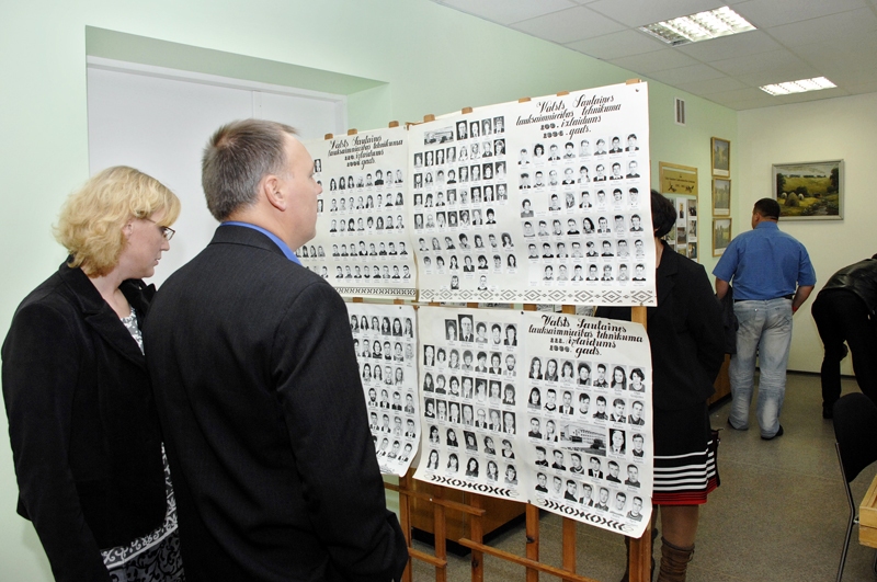 Saulaines skolas muzejā vēsturiskas liecības saglabājušās no visiem skolas gadiem. 
Autors: Ivars Bogdanovs