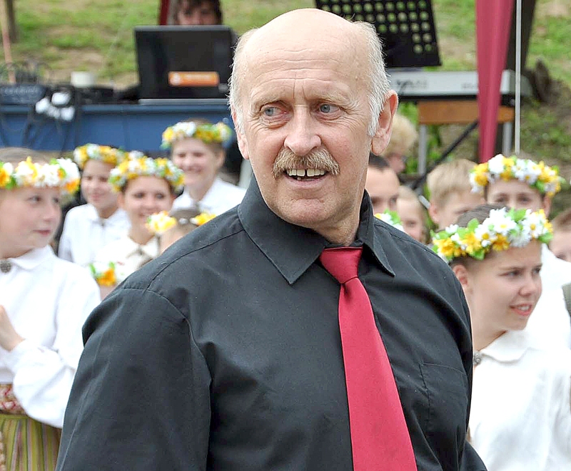 Jānis Kalniņš desmit gadus vada pūtēju orķestri «Skaistkalne».
Autors: Foto no «Bauskas Dzīves» arhīva.