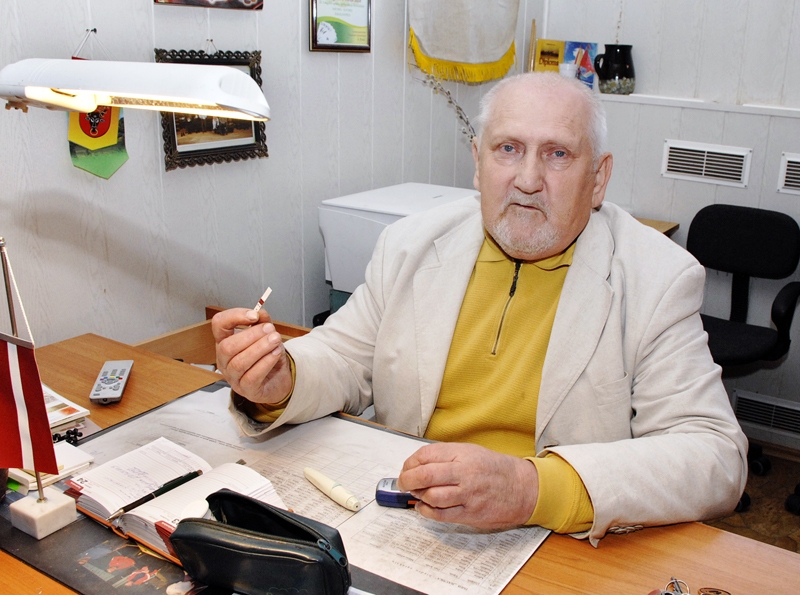 Ilgonis Rencis sporto pats un iedvesmo dalībai sacensībās citus cilvēkus ar veselības problēmām.
Autors: Ivars Bogdanovs