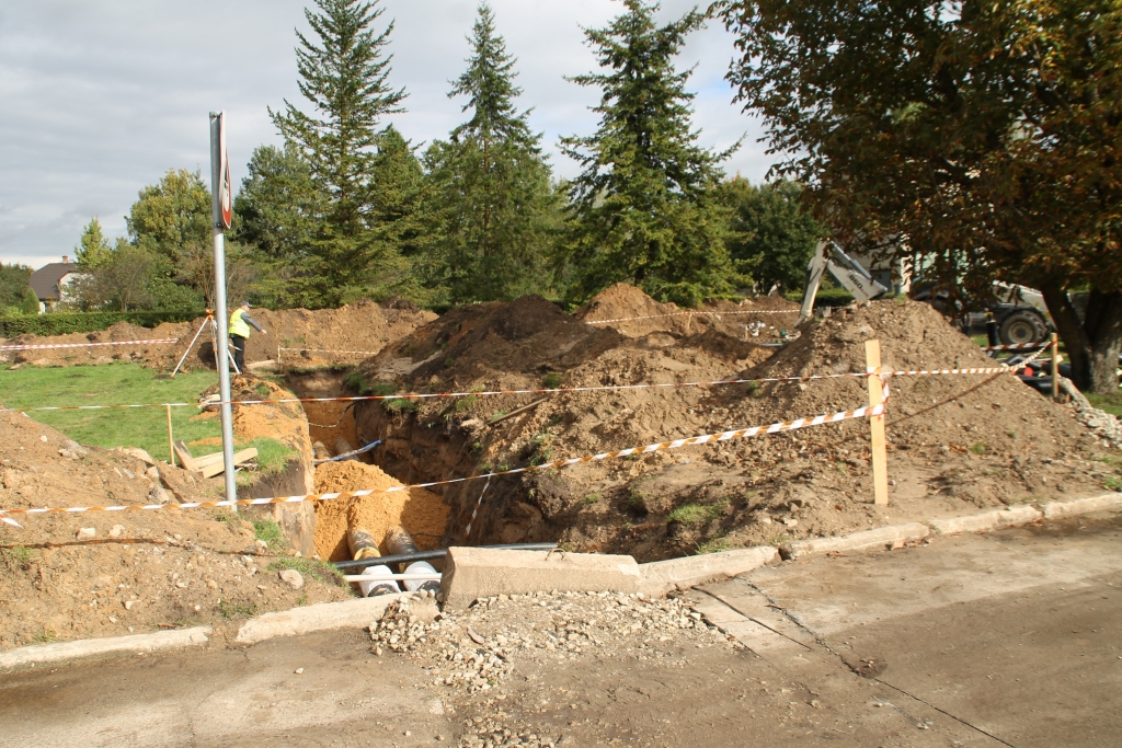 Vecumniekos strauji rit siltumtrases rekonstrukcija. 
Autors: Uldis Varnevičs