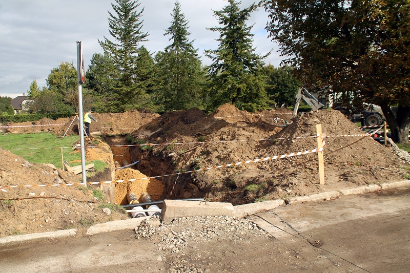 Vecumniekos strauji rit siltumtrases rekonstrukcija. 
Autors: Uldis Varnevičs