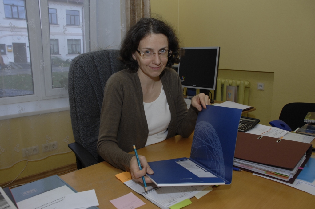 Kristīne Jansone uzskata, ka realizētie projekti ir devuši ieguldījumu Kurmenes attīstībā. 
Autors: Ivars Bogdanovs