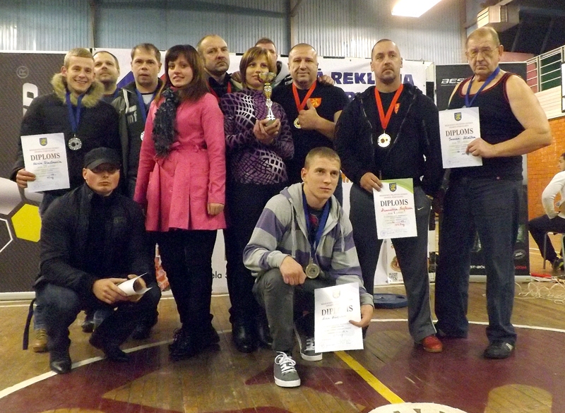 Komanda «Bauskas atlēts».
Autors: no V. Ponomarjova albuma