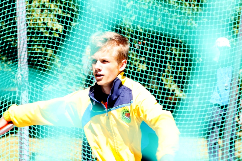 Rūdolfs Jānis Štāls, Iecavas sporta skolas «Dartija» audzēknis, sacensībās Koknesē diska mešanā  izcīnīja trešo vietu.
Autors: no «Bauskas Dzīves» arhīva