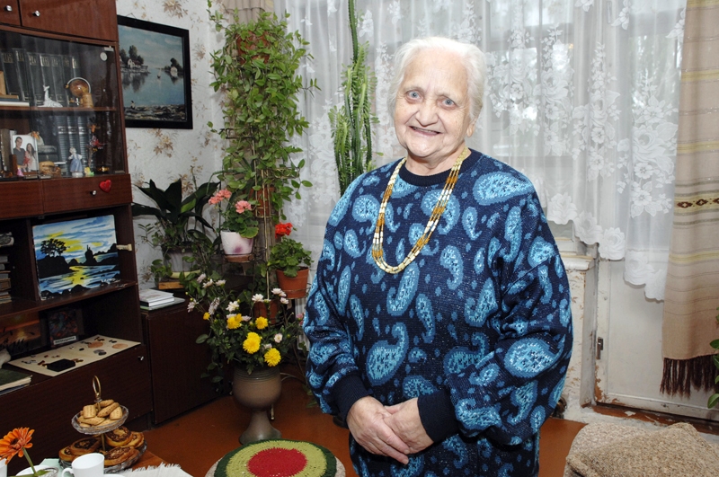 Dzīvespriecīgā Broņislava Cine vēl dažas dienas pirms 75 gadu jubilejas.
Autors: Ivars Bogdanovs