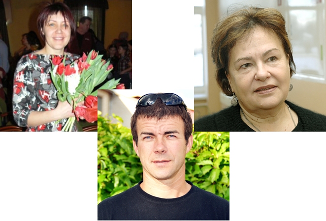 Iecavas «Gada cilvēki 2013» Solveiga Lineja, Dainis Kravals un Mirdza Brazovska.
Autors: no «Bauskas Dzīves» arhīva.