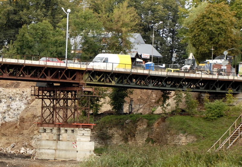 Mūsas pagaidu tilts. 
Autors: Foto – Ivars Bogdanovs