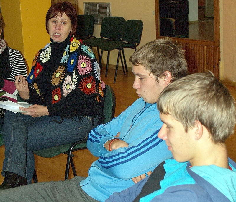 Inga Mauriņa īpaši interesējās par jauniešu vēlmēm dažādu pasākumu rīkošanā.
Autors: Antra Ērgle