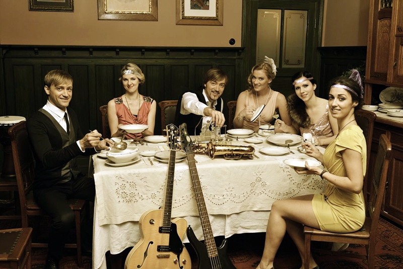 Koncertā «Vakariņas uz sešiem».
Autors: publicitātes foto