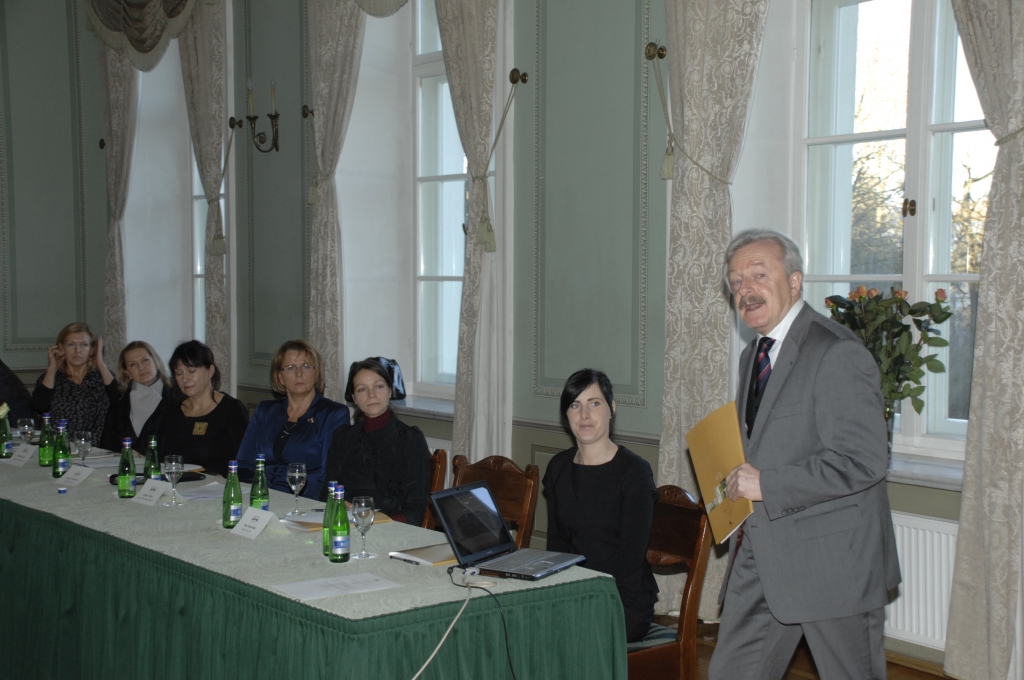 Savu redzējumu, ko varētu nosaukt arī par sapņu vīziju, Mežotnes pils nākotnei sniedza Rundāles pils direktors Imants Lancmanis. 
Autors: Ivars Bogdanovs