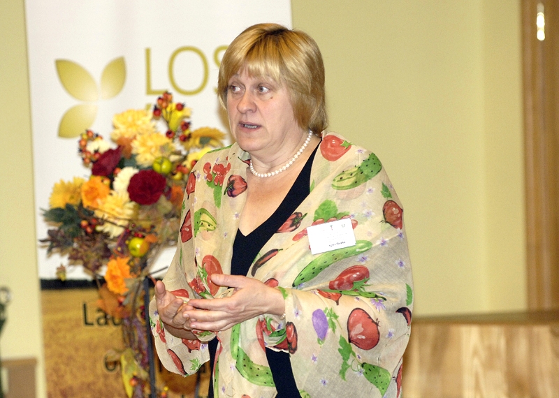 Agita Hauka, Latvijas Zemnieku federācijas valdes priekšsēdētāja, aicina zemniekus strādāt godprātīgi.
Autors: Foto no «Bauskas Dzīves» arhīva.