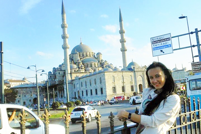 Ilzes Klaušmanes sapņu pilsēta Stambula aizrauj ar daudzveidīgu kultūru sajaukumu.
Autors: no personiskā albuma