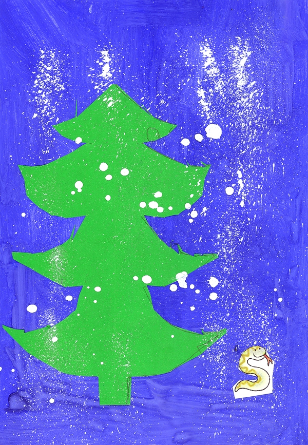 Oskara Jurča zīmējums.