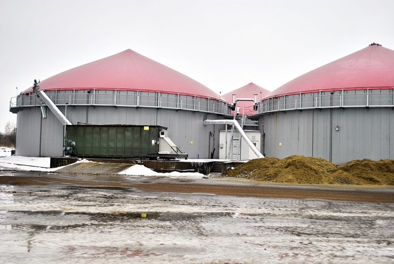 Biogāzes reaktori vienādi strādā kā ziemu, tā vasaru.
Autors: Madara Ērgle