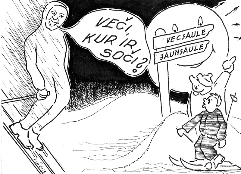 Autors: Zīmējums – Laimonis Šulcs